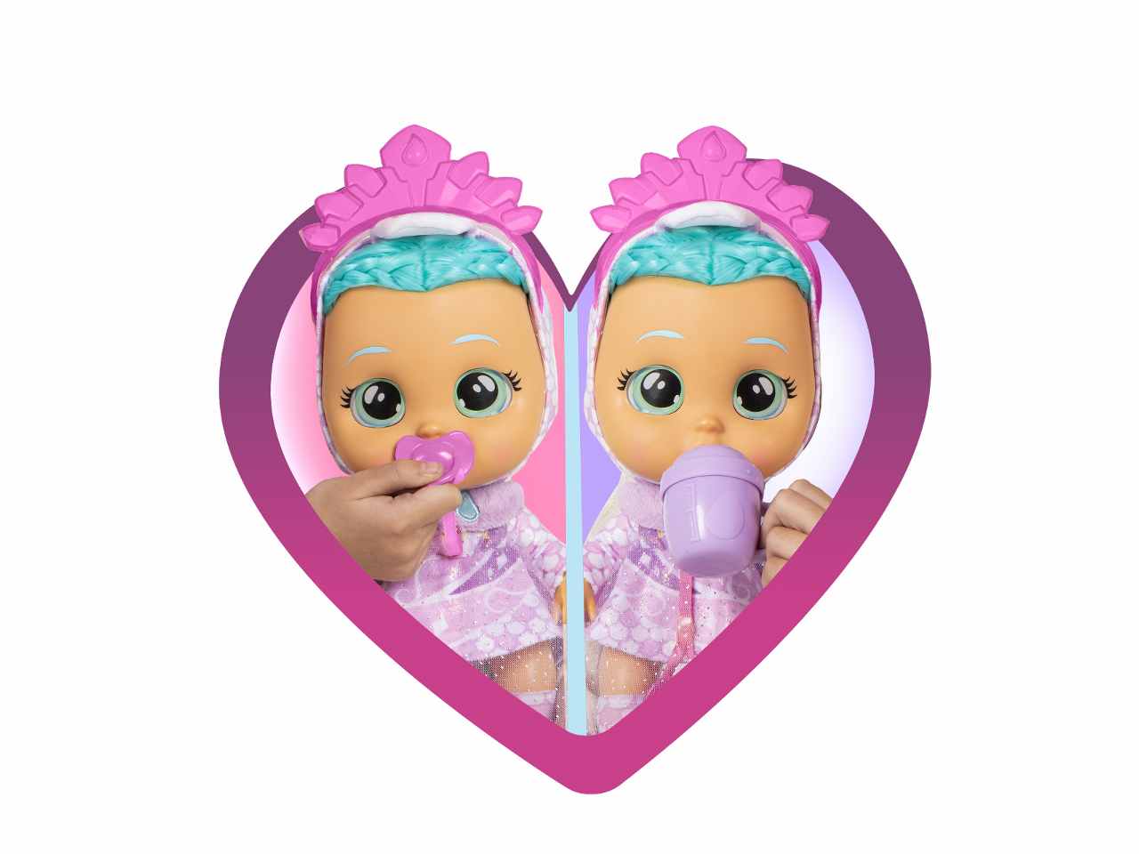 Cry Babies kiss me Elodie Bambola morbida interattiva - IMC Toys$