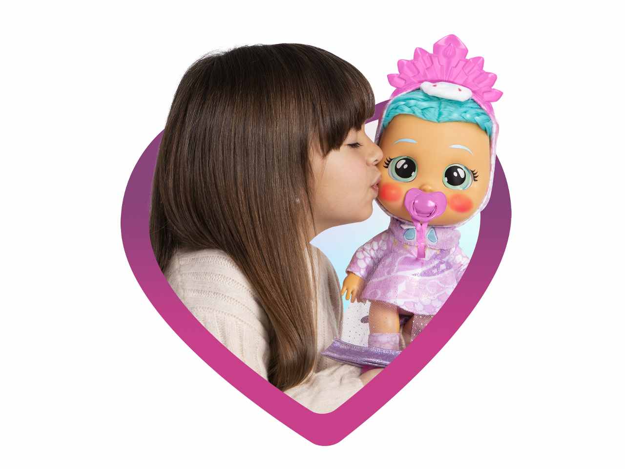 Cry Babies kiss me Elodie Bambola morbida interattiva - IMC Toys$