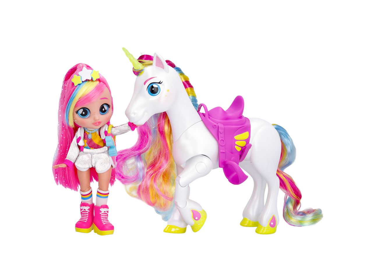 Bff By Cry Babies bambola dreamy e unicorno rym - IMC Toys $
