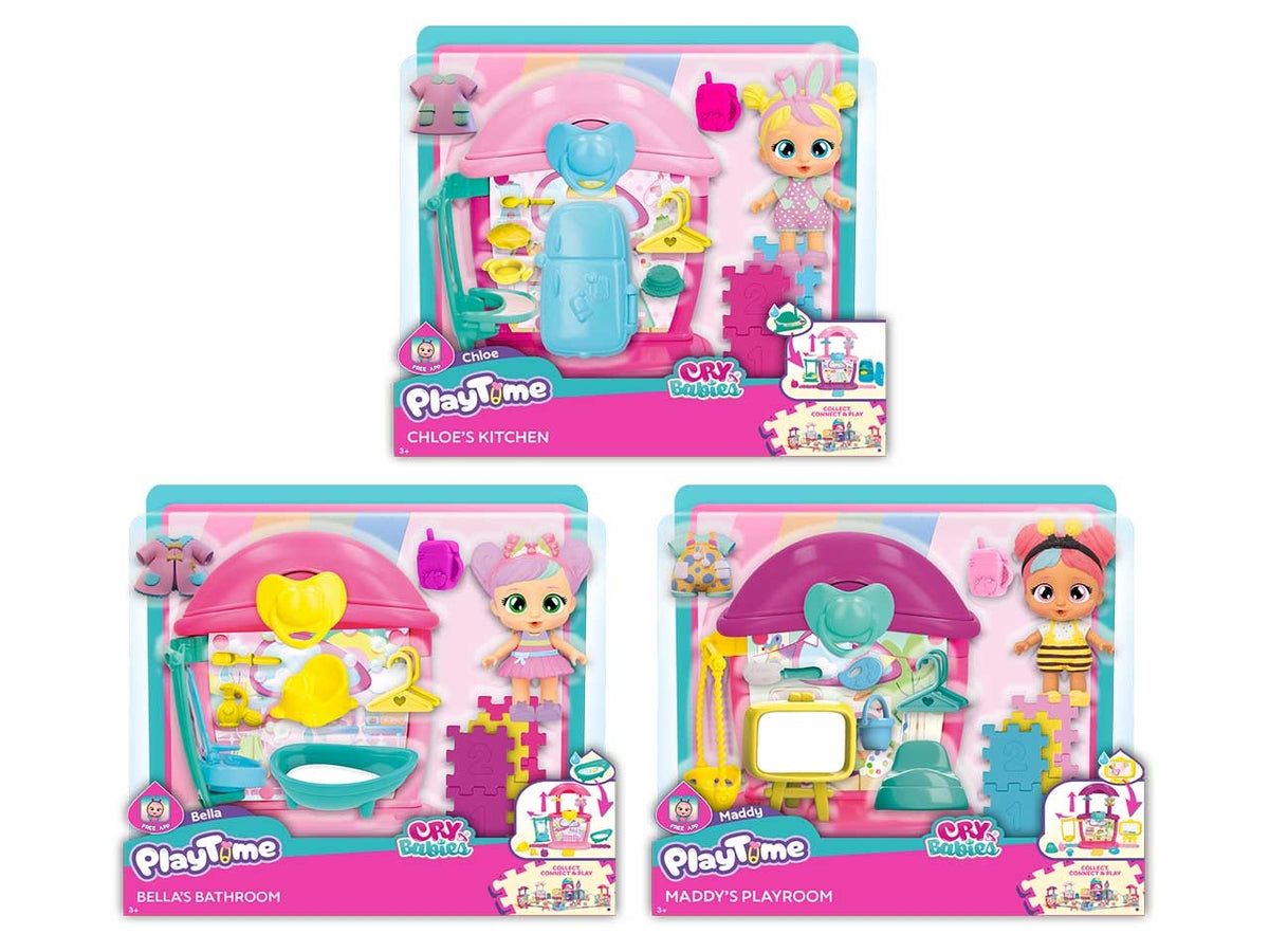 Play time cry babies mini playset - disponibile in 3 modelli $