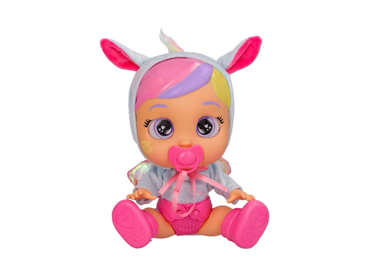 Cry babies day care Jenna, bambola interattiva per bambine, 18 mesi + $