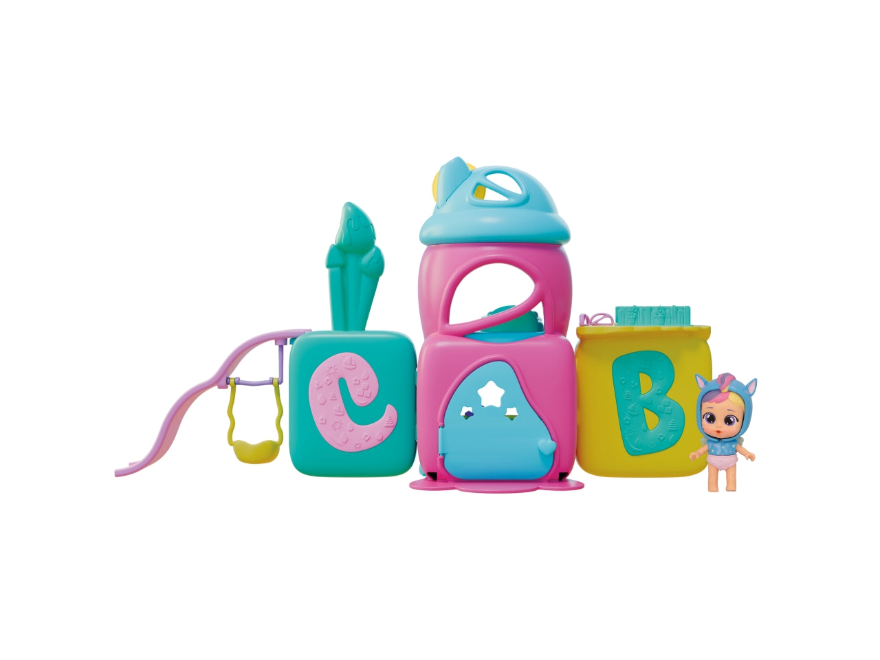 Cry babies Jennaâs day care, bambola interattiva per bambine, 18 mesi + $
