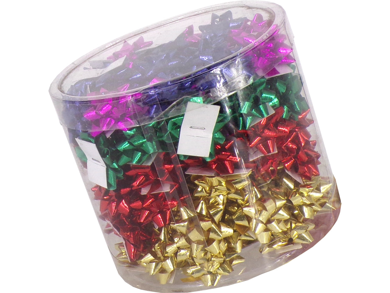 Coccarde 5mm in confezione da 100 pezzi assortite