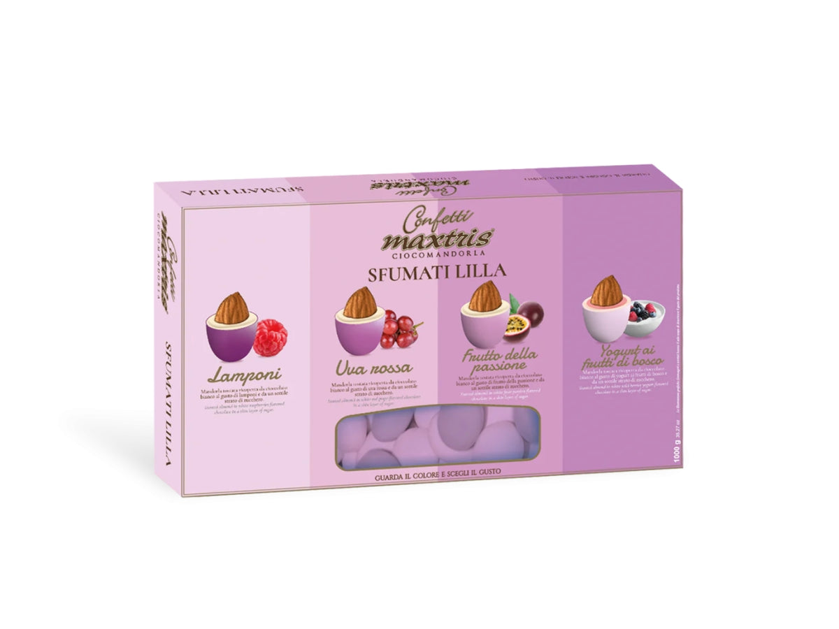 Confetti Maxtris Sfumati Lilla per bombinere da comunione - 1kg