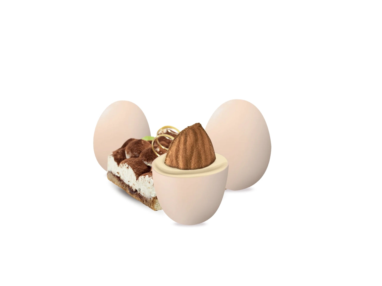 Confetti Maxtris gusto Tiramisù per bomboniere da nascita e battesimo - Enzo Miccio Premium Collection - 1kg