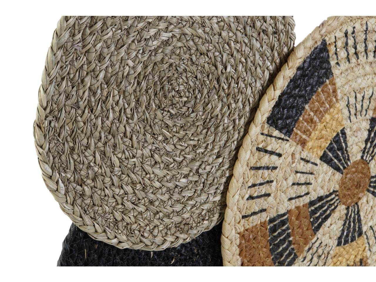 Decorazioni per le pareti seagrass metallo misura 75x2x47cm