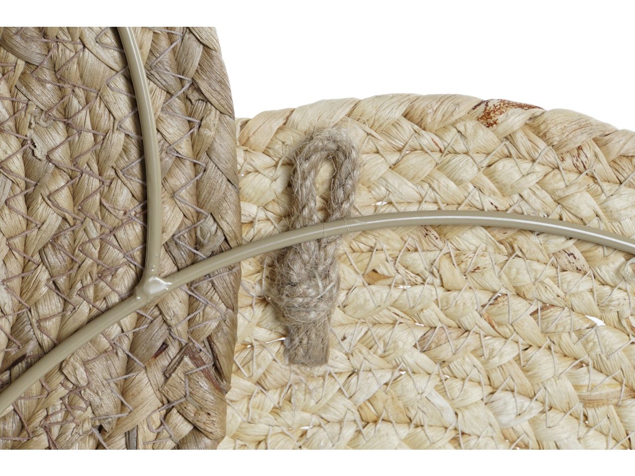 Decorazioni per le pareti seagrass metallo misura 75x2x47cm