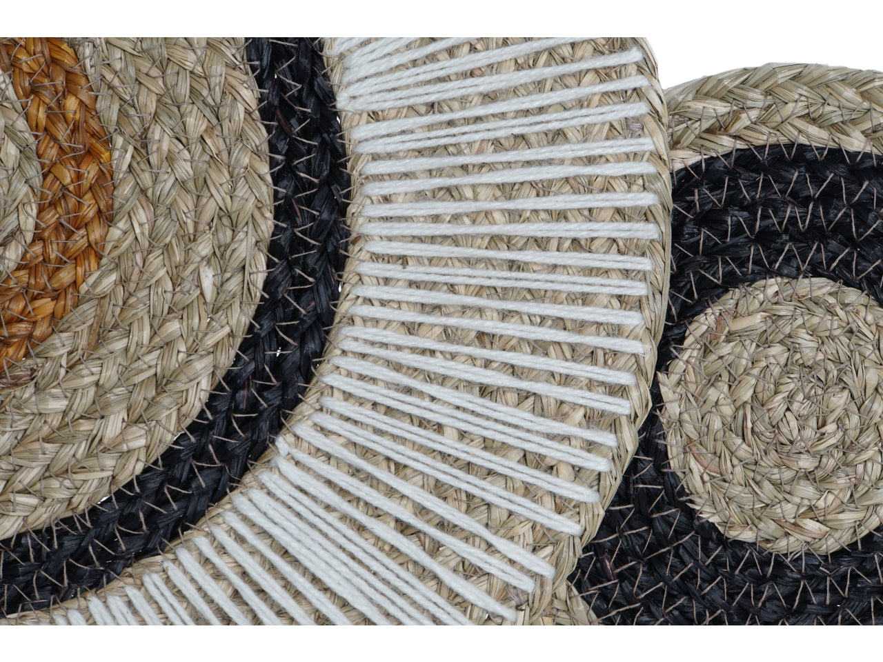 Decorazioni per le pareti seagrass metallo misura 83x2x56cm