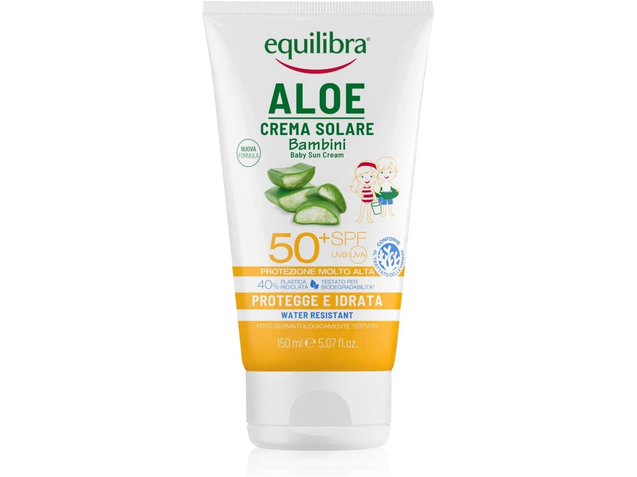 Equilibra crema solare bambini spf 50+ 150ml