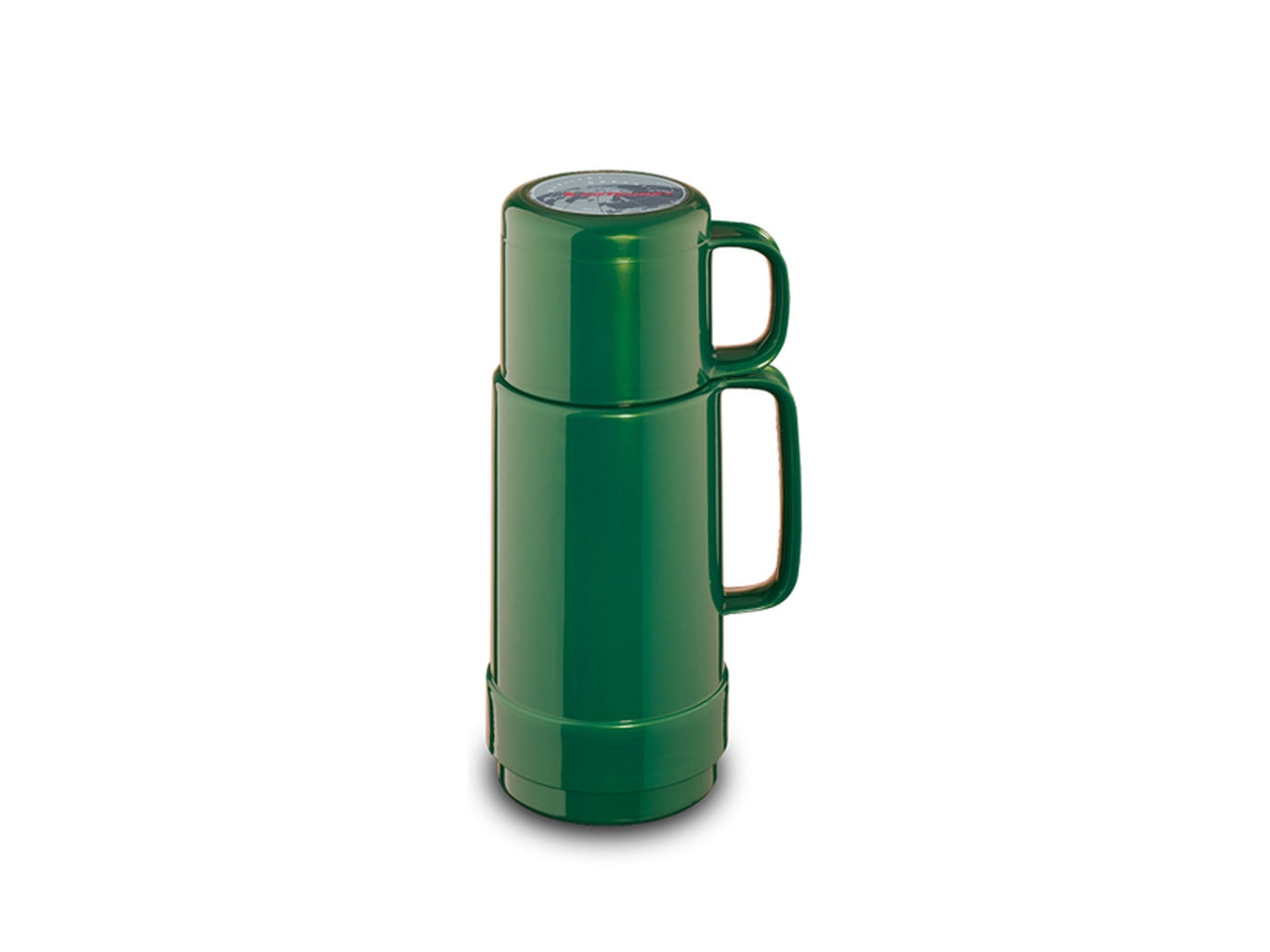 Bottiglia termica 250 ml shiny jade verdone con tazza per bevande calde e fredde - Rotpunkt