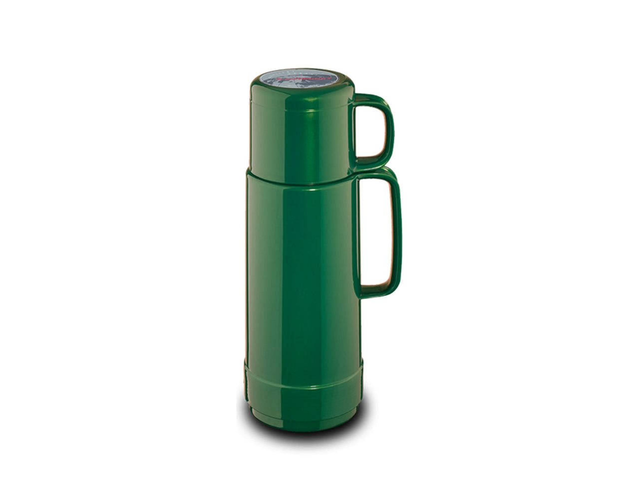 Bottiglia termica 500 ml shiny jade verdone con tazza per bevande calde e fredde - Rotpunkt