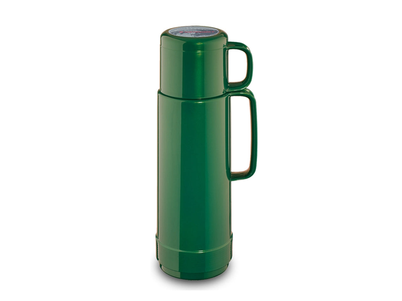 Bottiglia termica 750 ml shiny jade verdone con tazza per bevande calde e fredde - Rotpunkt