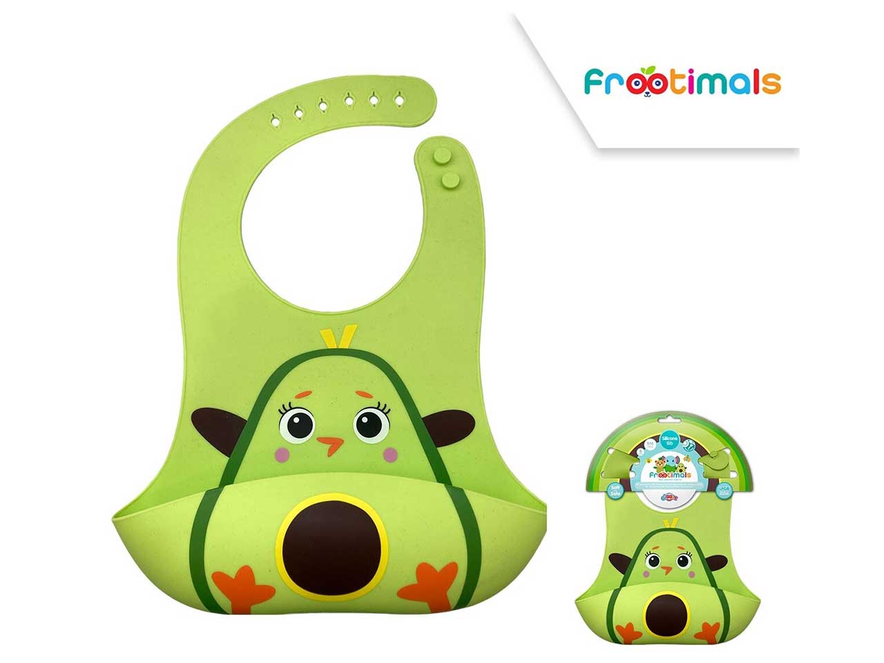 Linea meal time bavetta in silicone miss pio