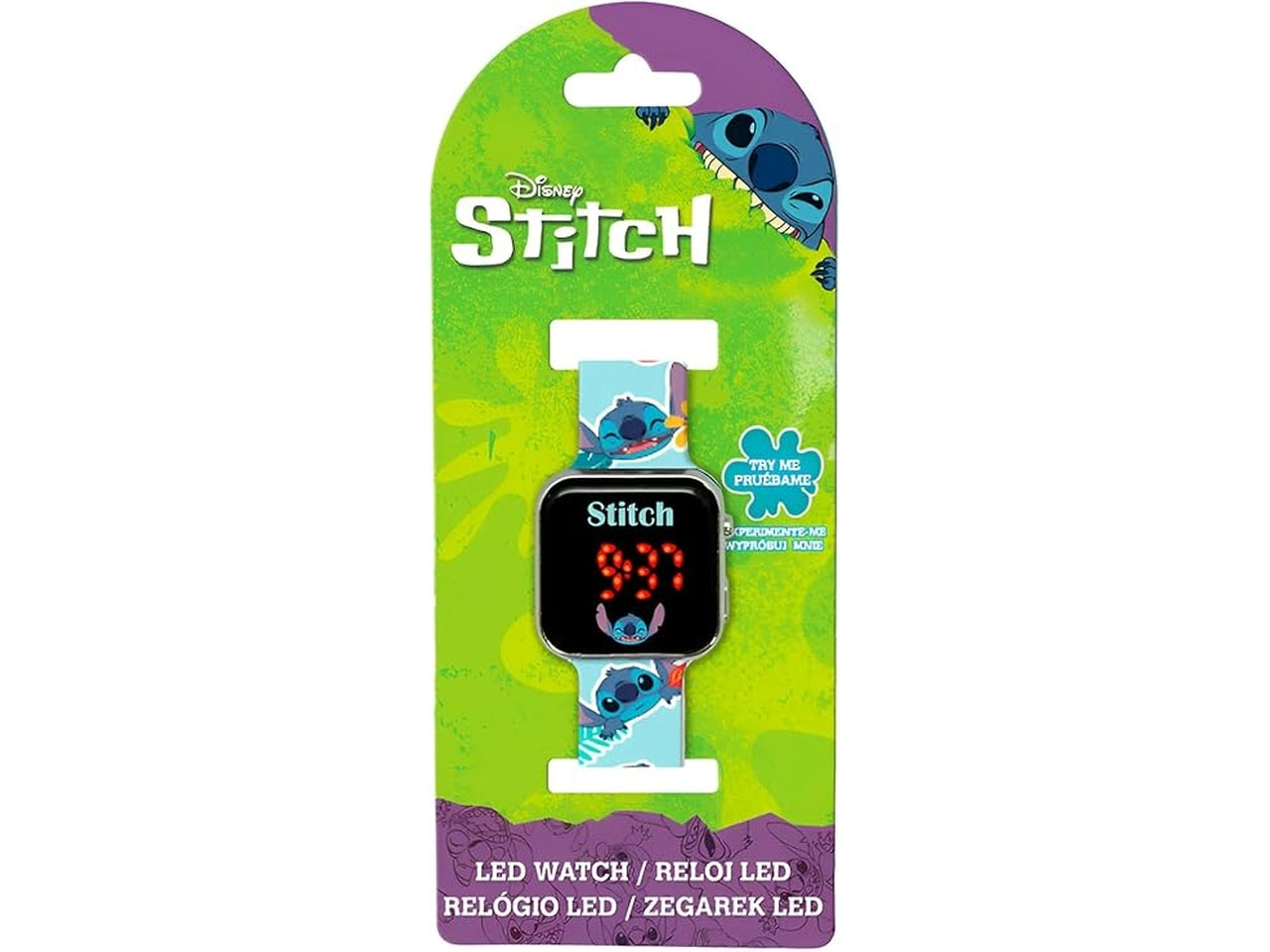 Orologio led di stitch
