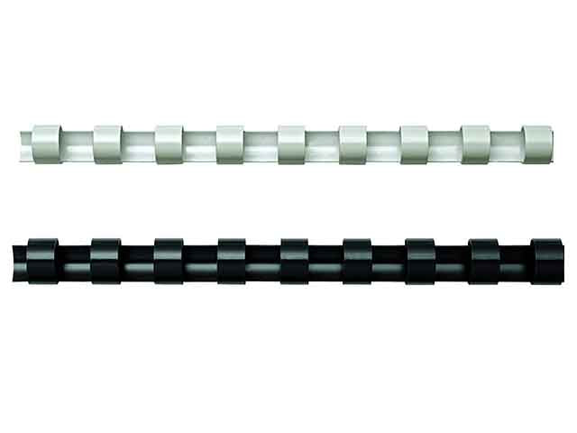 Dorso plastico d25- spirale per rilegatura