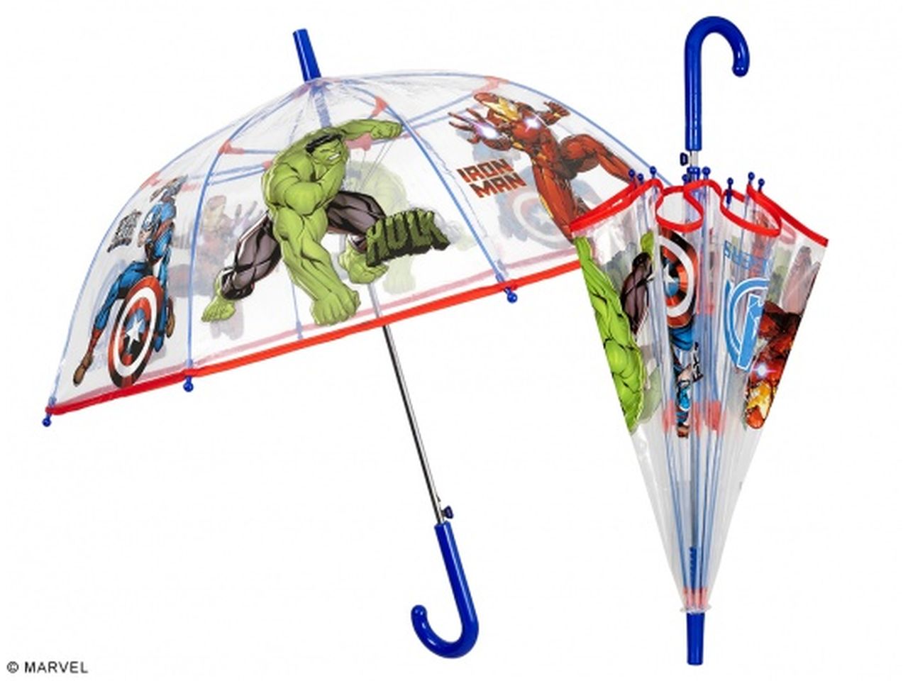 Ombrello con apertura automatica 45cm e cupola poe fantasia avengers