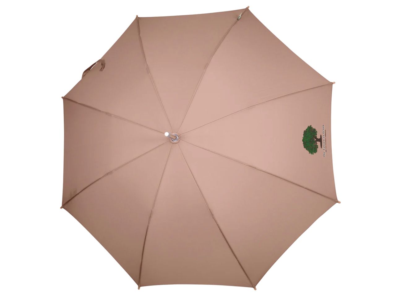 Ombrello da donna 61/8 con apertura automatica tinta unita perletti linea green