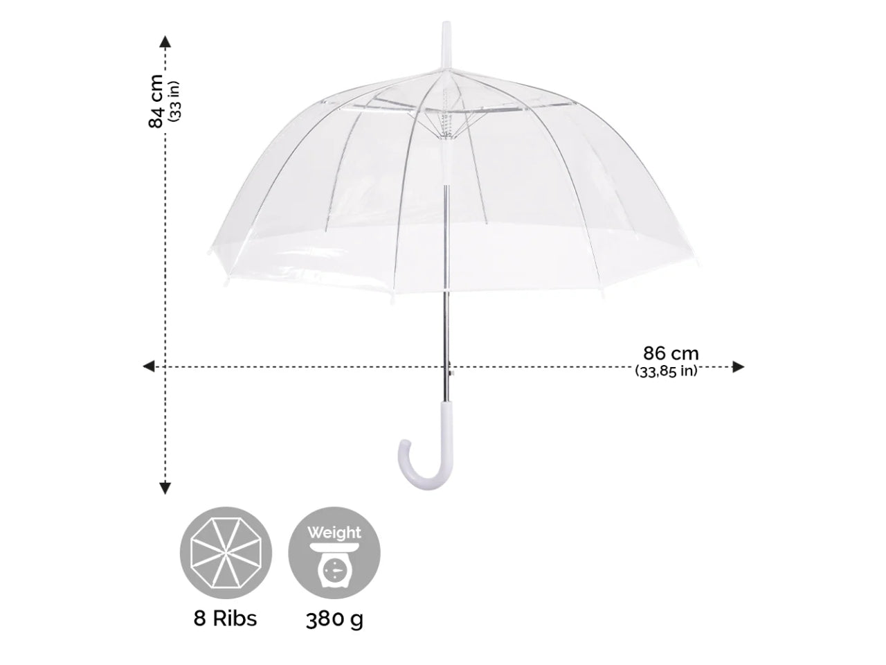 Ombrello donna 61cm automatico