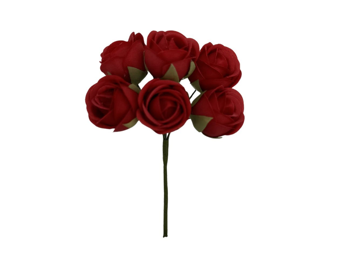 Fiore tenerife colore rosso diam. 2.5cm 36 pezzi