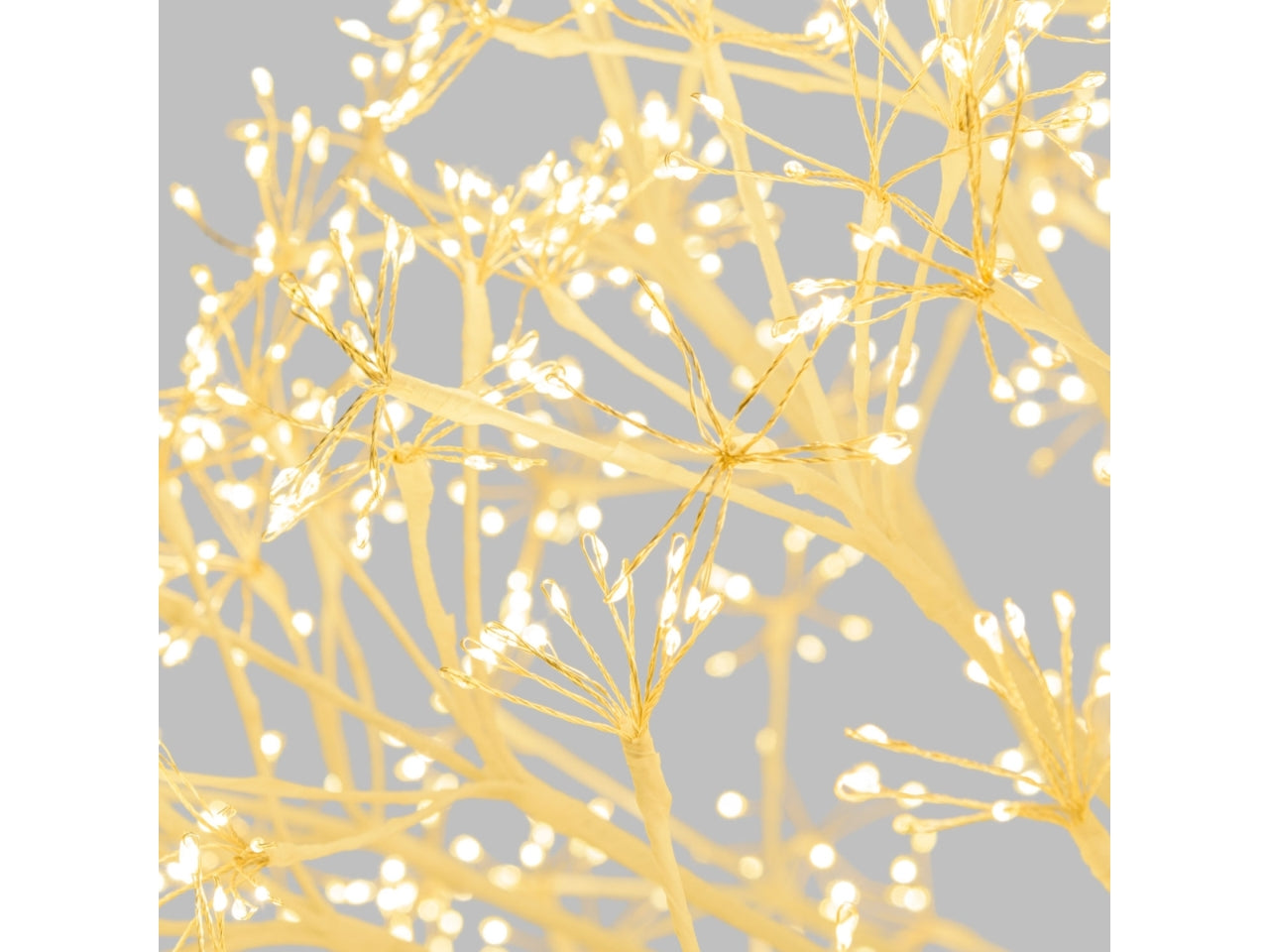 Sfera ricco bianco d.80cm 2500 microled bianco caldo d.1,5mm cavo metal flashled diamond trasformatore uso esterno/interno