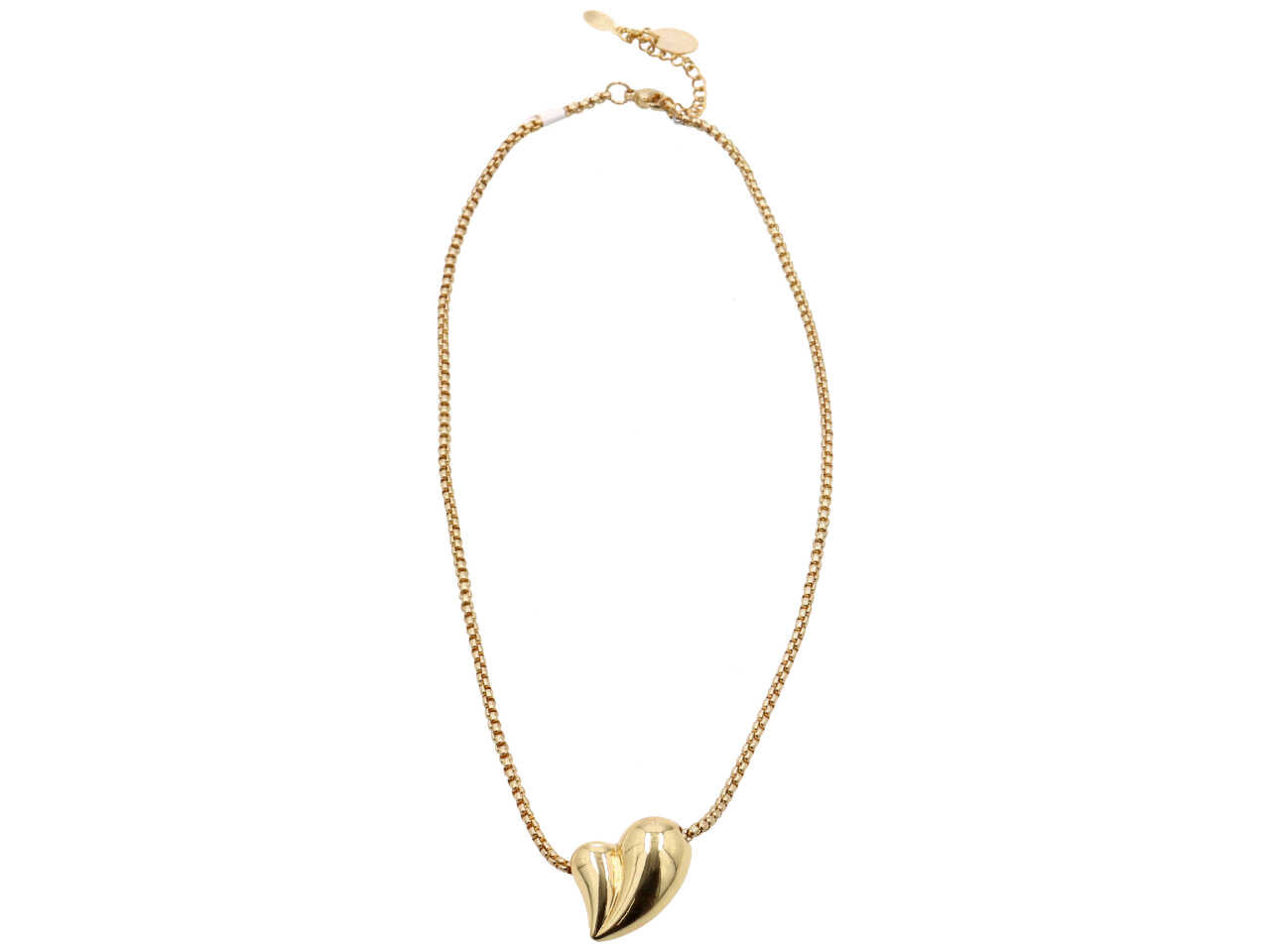 Collana rame e acciaio