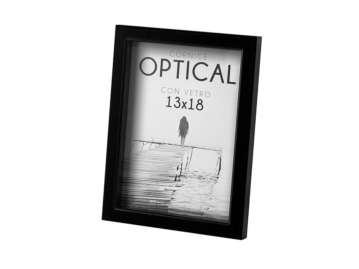 Cornice optical 13x18cm nero