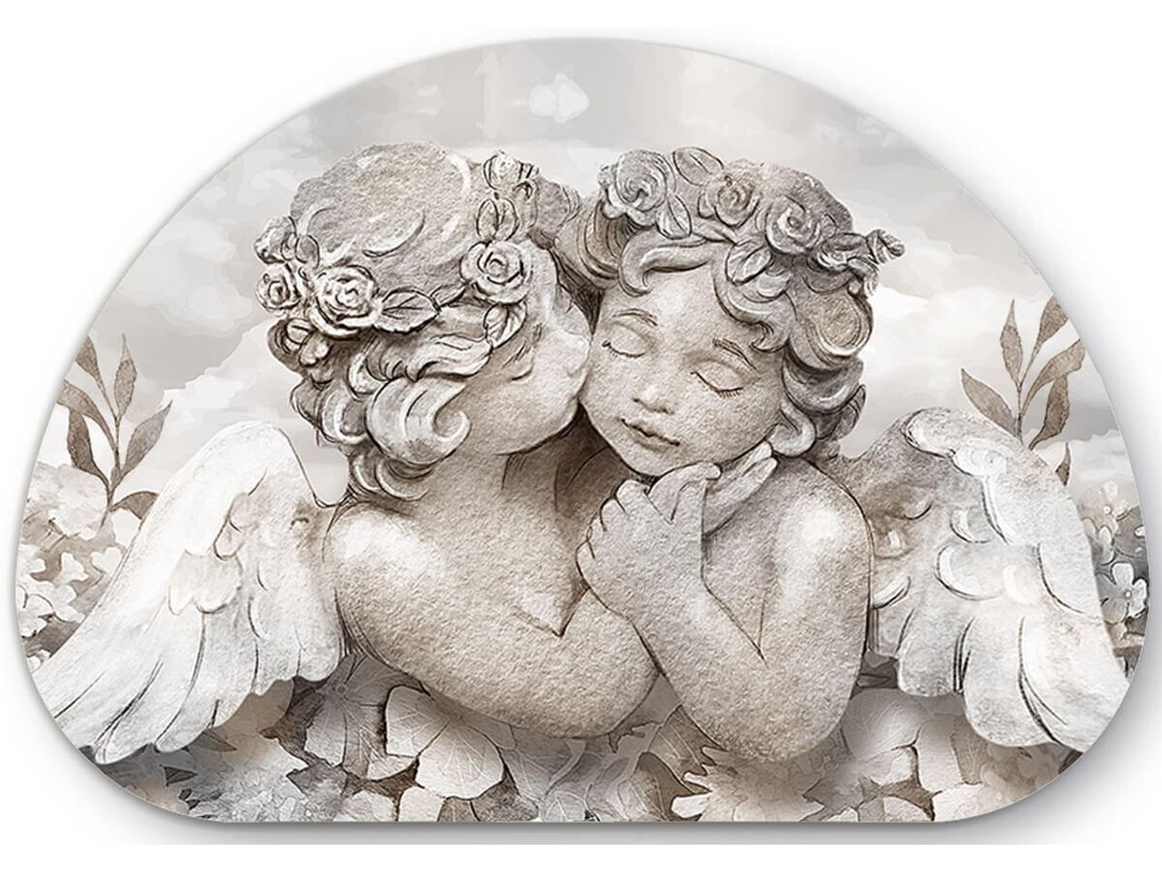 Quadro 8x12 angels in flower mix