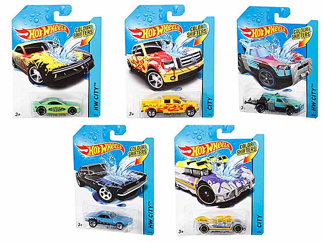 Hot Wheels cambia colore