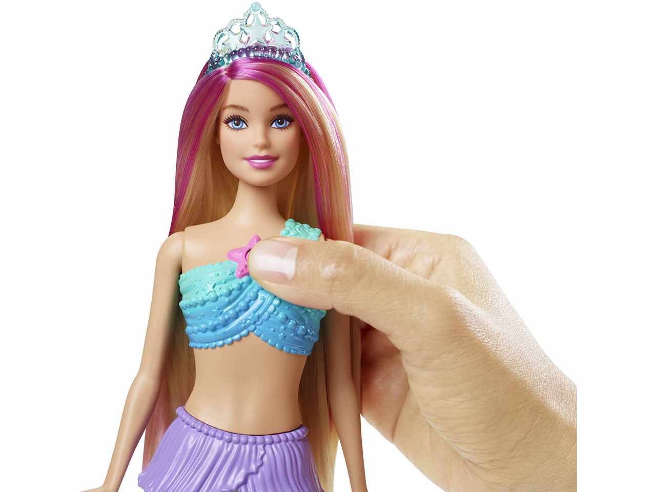 Barbie sirena scintillante hdj36-0 $