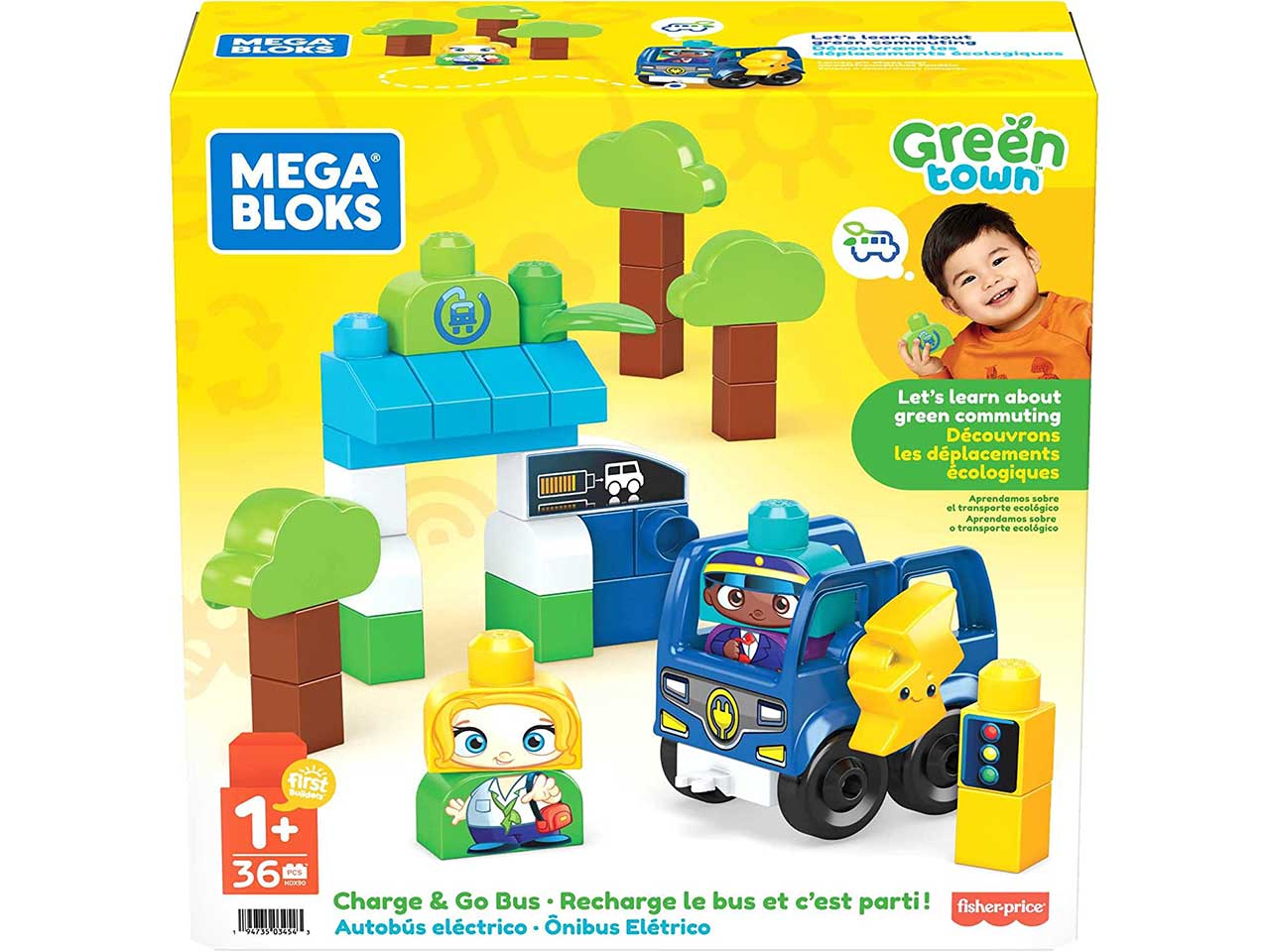 Mega blocks bus eco amici bio hdx90 $