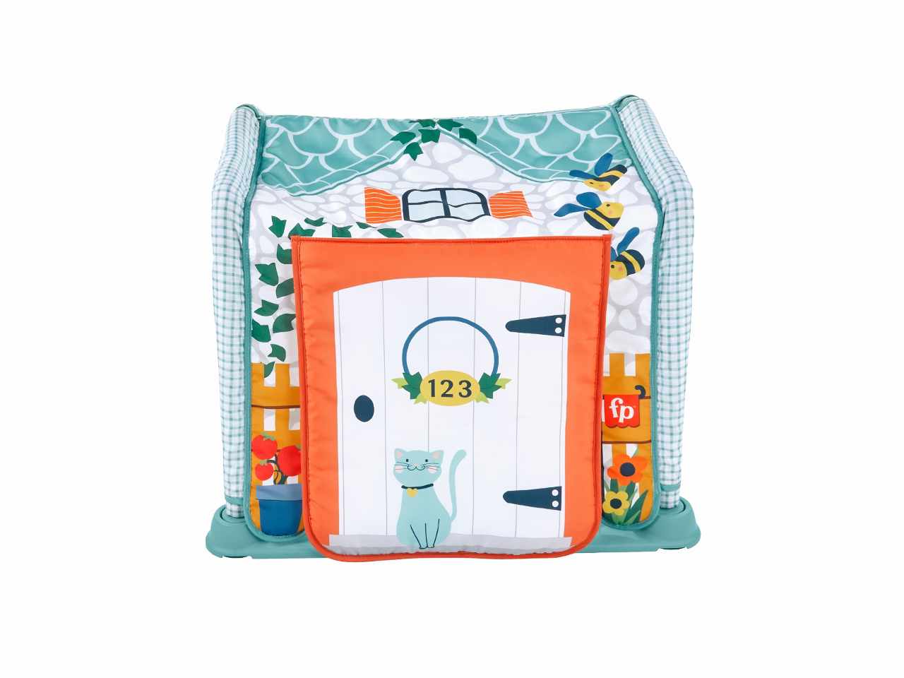Fisher-price cozy cottage gym-so hjk45