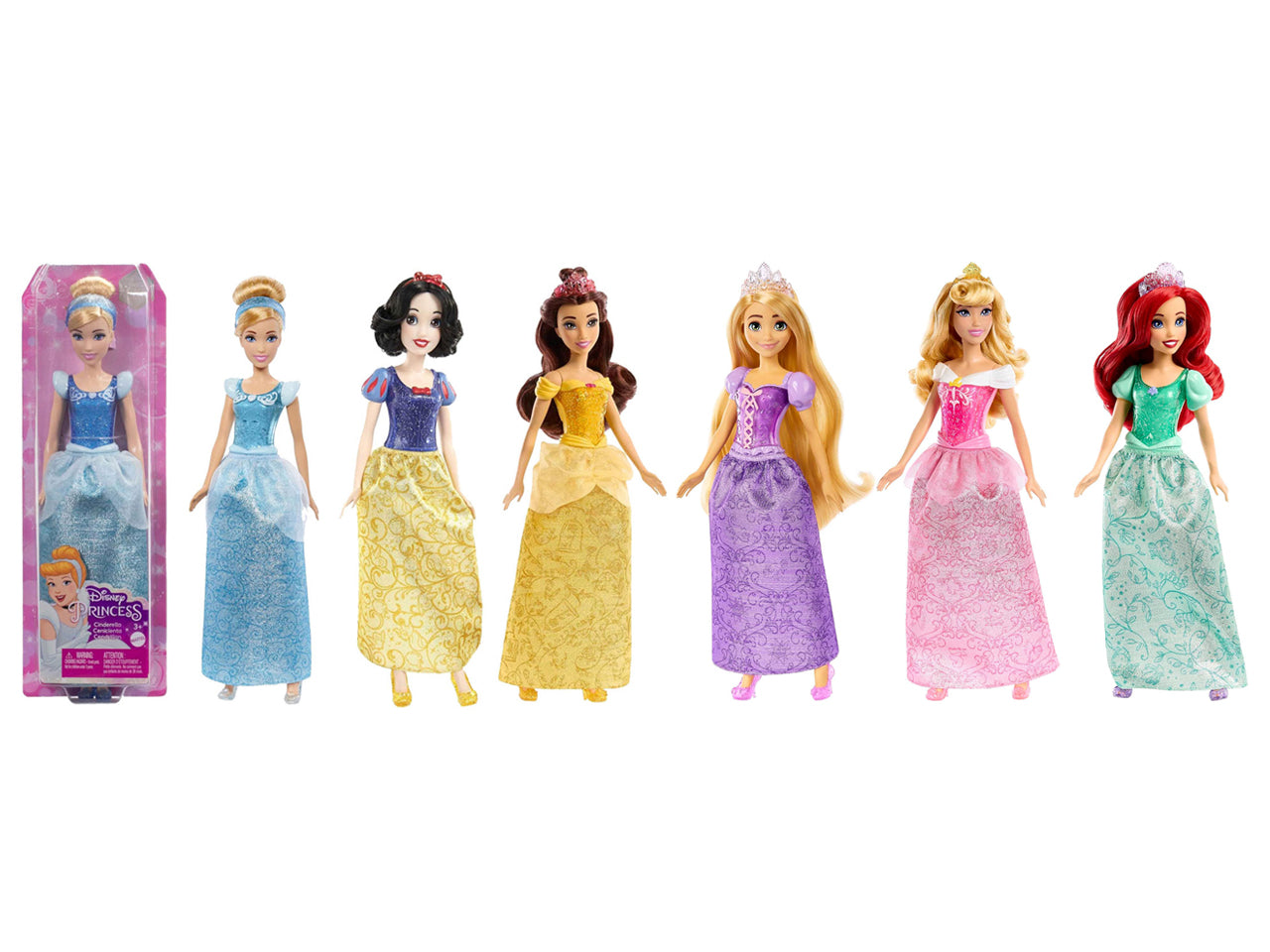 Disney princess principessa colori assortiti
