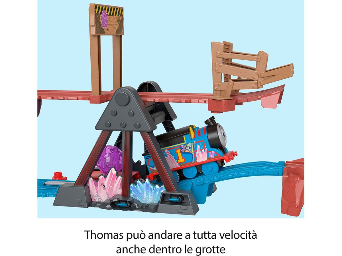 Thomasfriends set avventure grotte di cristallo