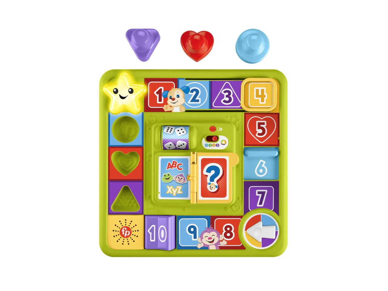 Mattel fisher-price pannello interattico di cagnolino