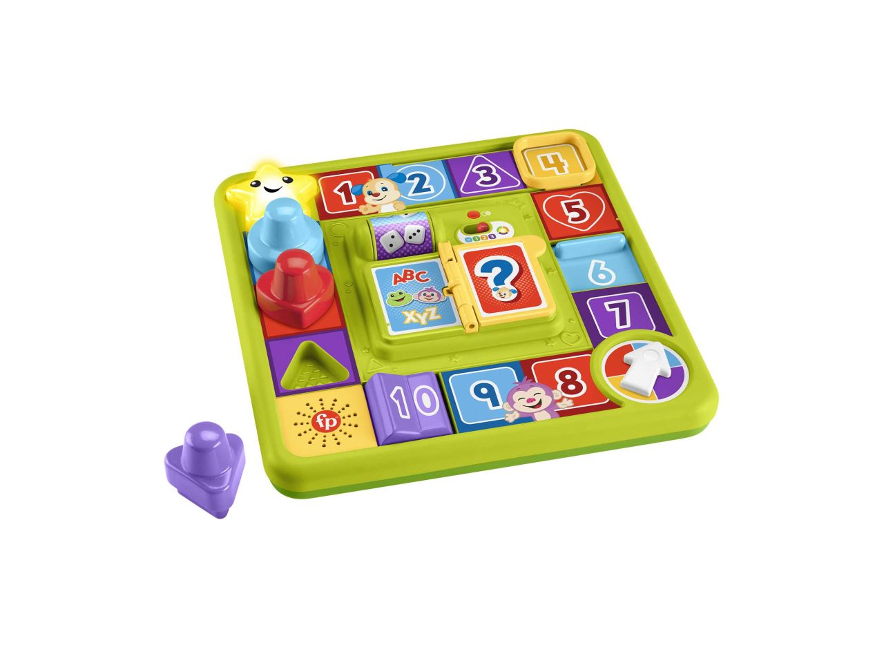 Mattel fisher-price pannello interattico di cagnolino