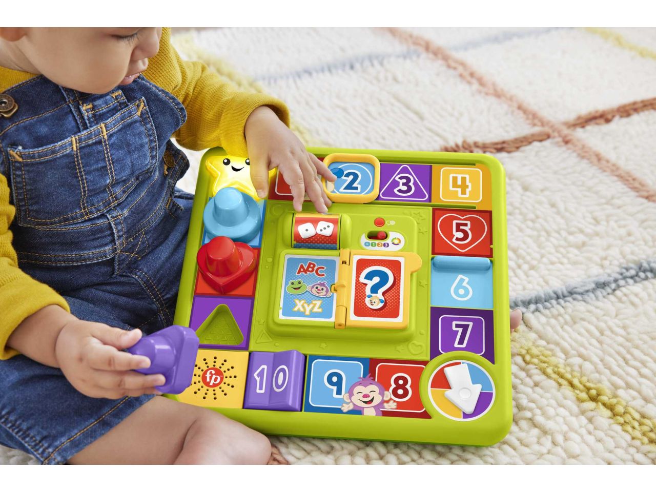 Mattel fisher-price pannello interattico di cagnolino