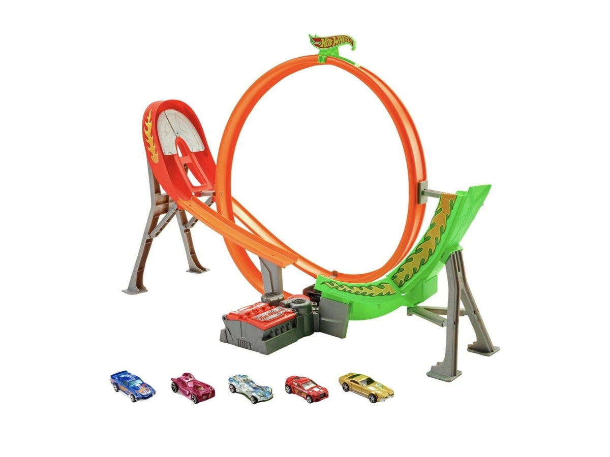 Hot wheels pista power shift raceway
