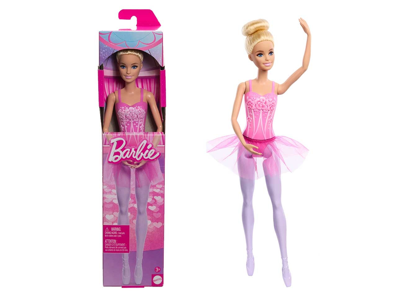 Barbie balleria base bionda