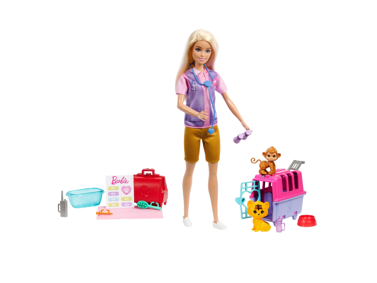 Barbie doll and accessories