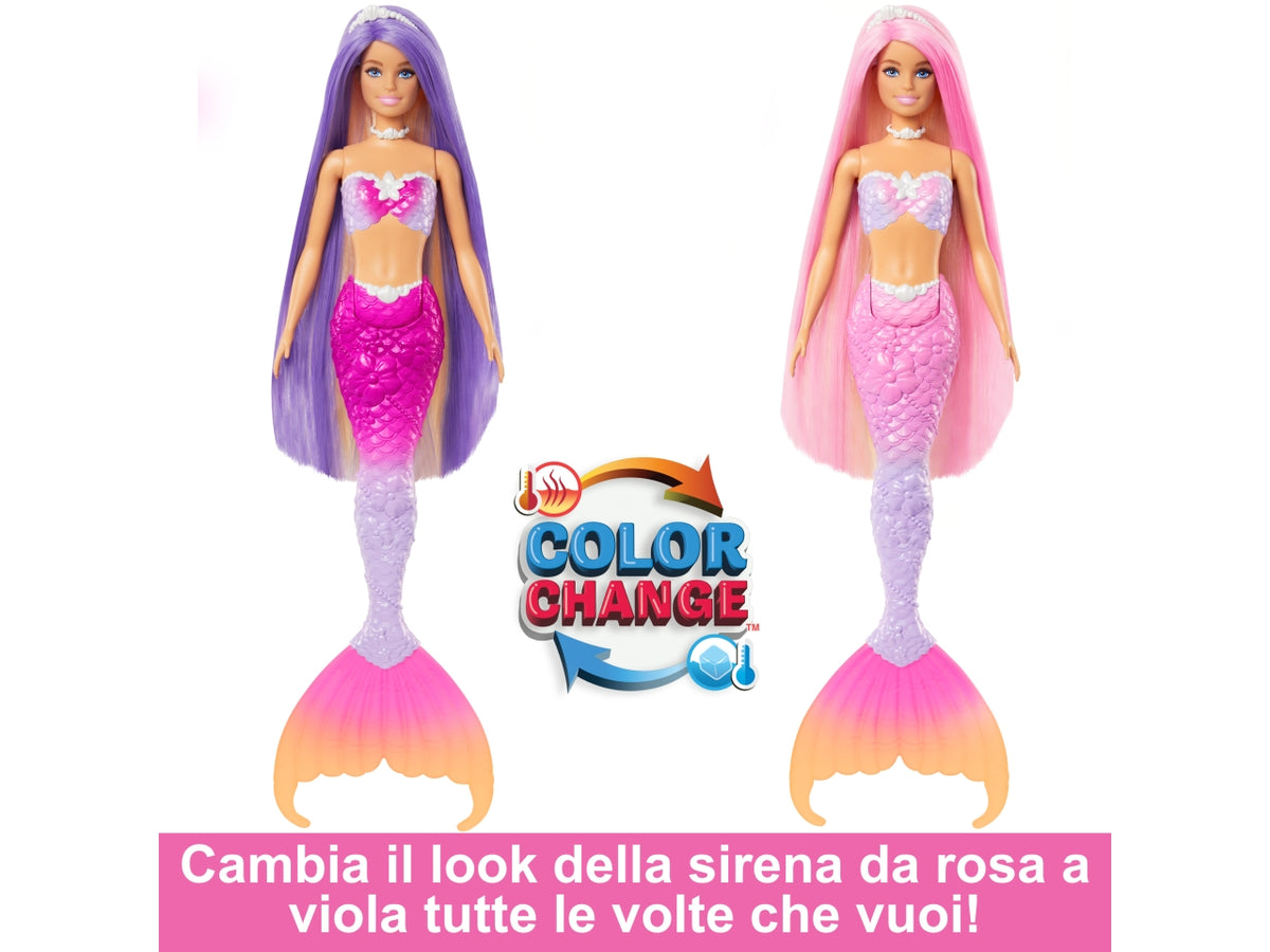 Barbie sirena colori del mare