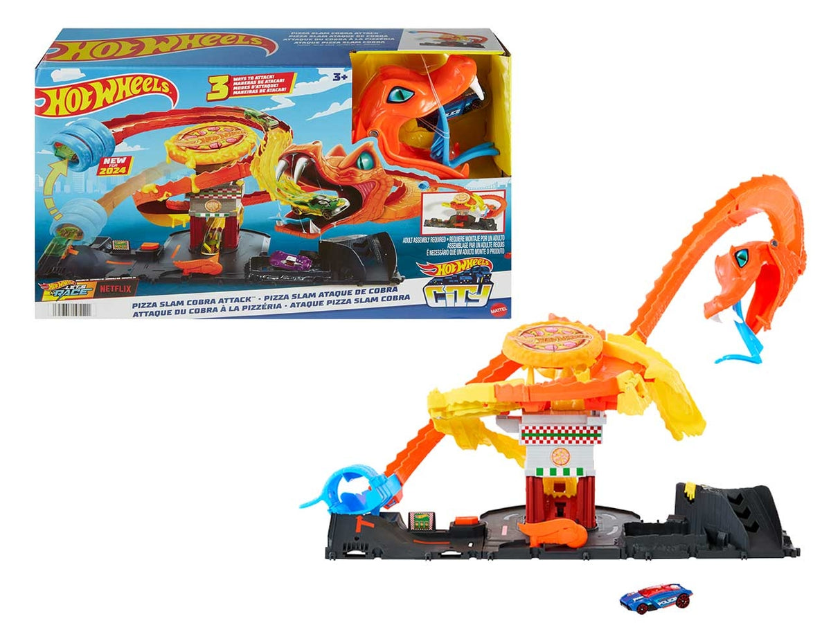 Hot wheels pizza slam cobra attack