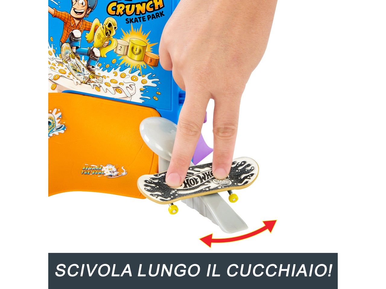 Hotwheels skate box di cereali skate park