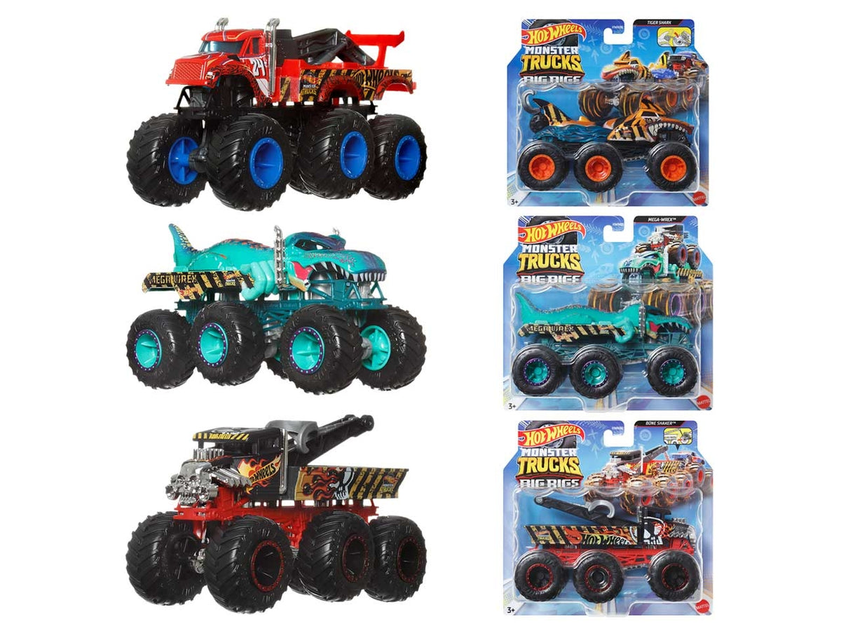 Hot Wheels monster trucks grandi tir