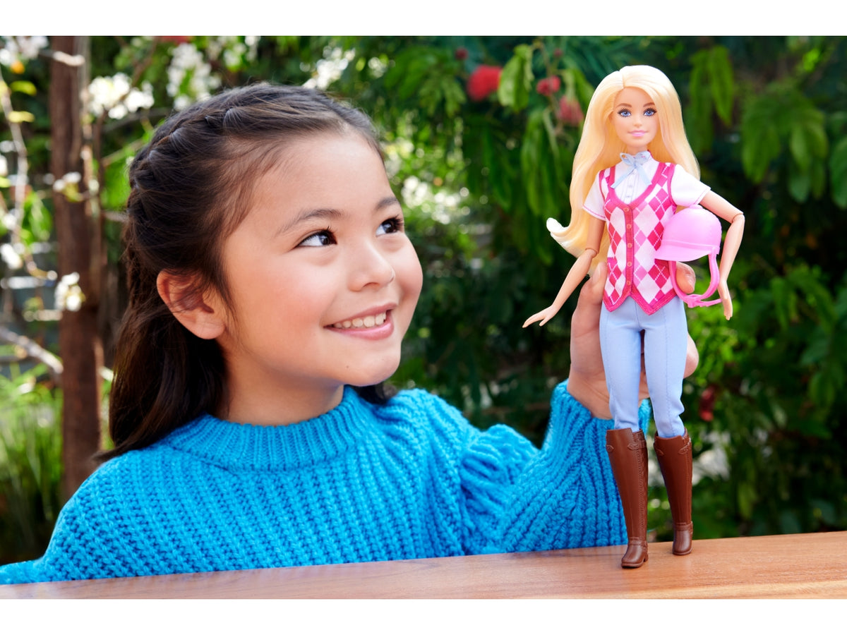 Barbie malibu cavallerizza