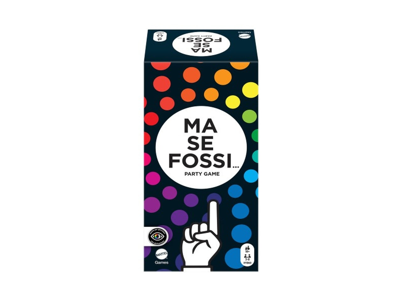Ma se fossi... Party game, Gioco da tavola di carte per adulti 18+ Mattel