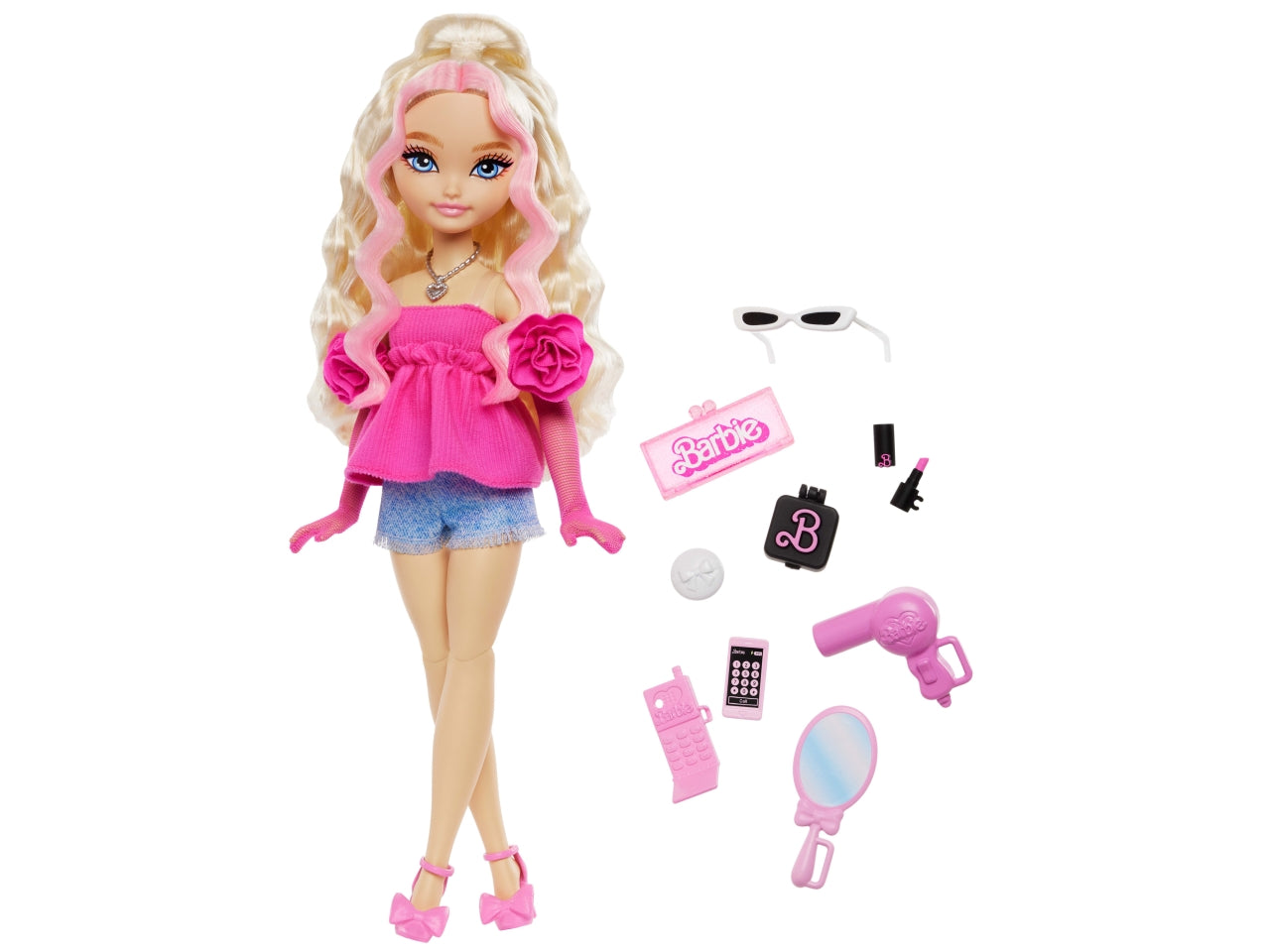 Barbie dream besties malibu, bambola per bambine 6 cm
4+ Mattel