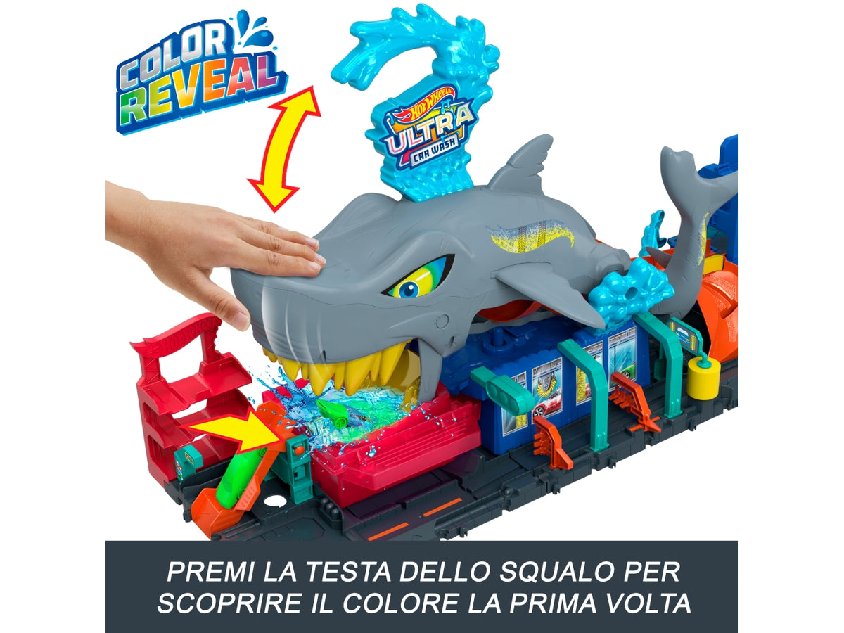 Hot wheels autolavaggio megasqualo