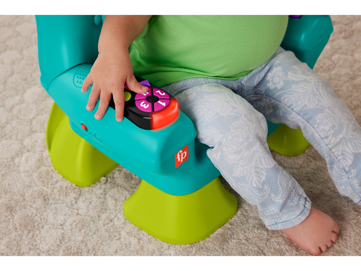 Laugh & Learn, Sedia giocattolo interattiva per bambini 1+ Fisher Price