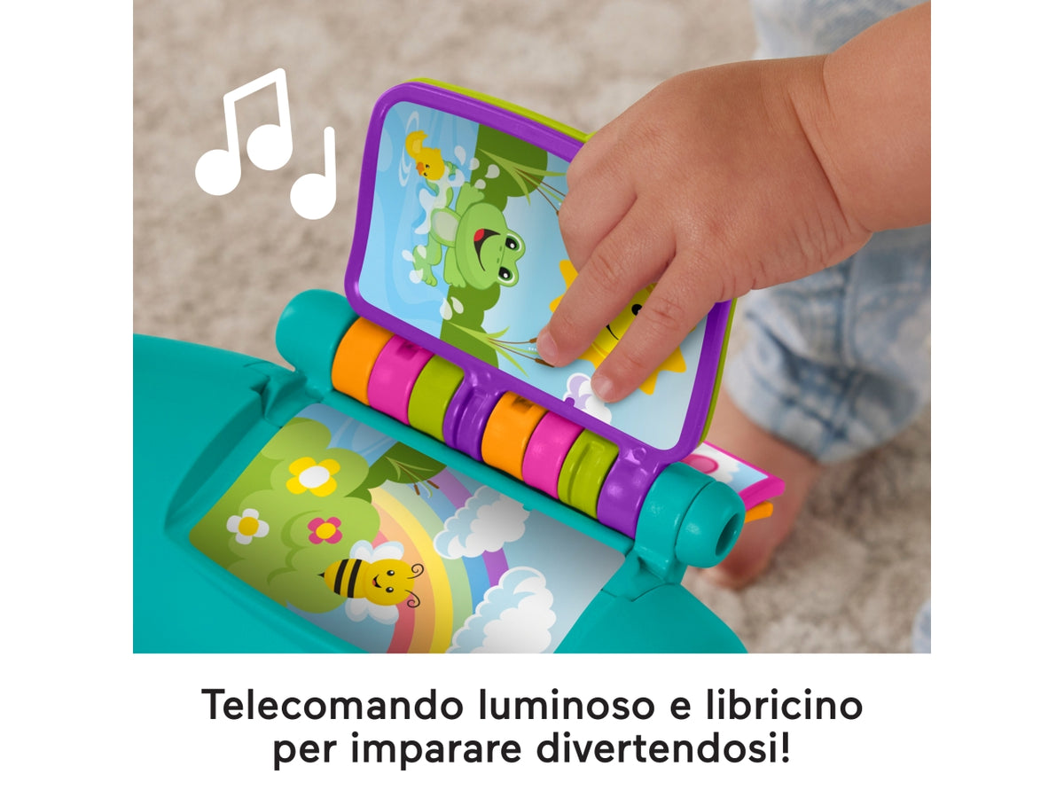 Laugh & Learn, Sedia giocattolo interattiva per bambini 1+ Fisher Price