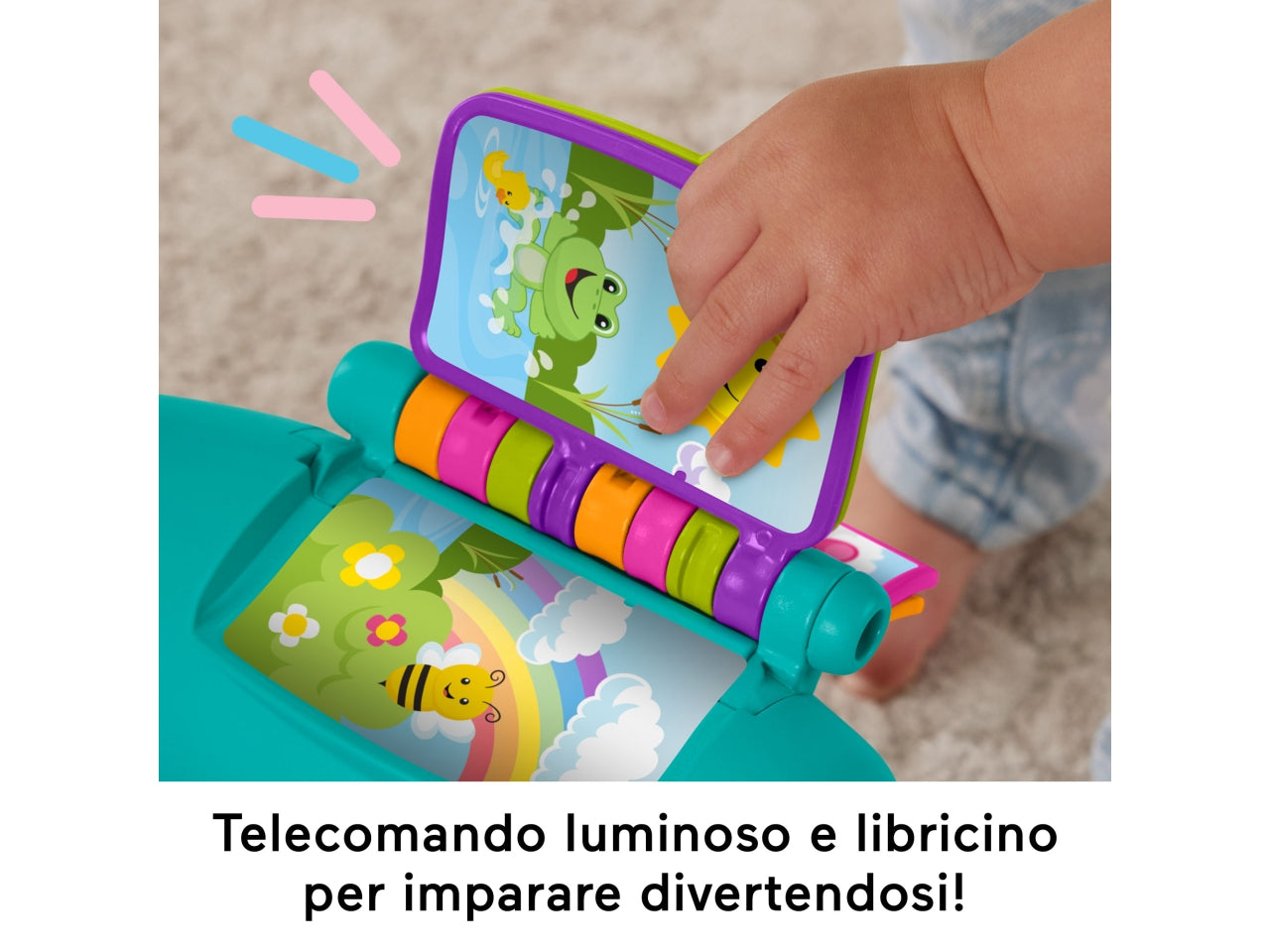 Laugh & Learn, Sedia giocattolo interattiva per bambini 1+ Fisher Price